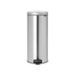 BRABANTİA NEWICON FPP MATT STEEL PEDALLI ÇÖP KUTUSU 30L BRA 111822