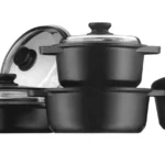 Risoli Black Plus Döküm 7 Prç Tencere Seti
