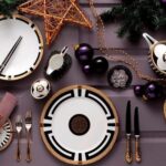Royal Crown Derby Satori Black 12 Kişilik Yemek Seti 60 Parça