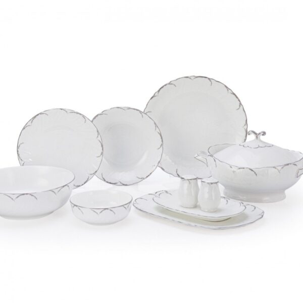 Royal London Perla Silver 60 Parça Yemek Takımı