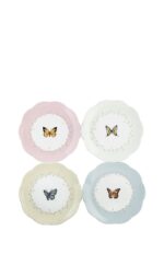 LENOX Butterfly Pasta Tabağı 20cm , 4Renk ,4lü Set LEN6444731