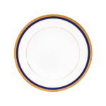Haviland Symphonie Gold Bleu Çukur Tabak