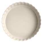 Emile Henry Tart-Börek-Fırın Kabı Yuvarlak 32 cm Ekru (EH026032) - Görsel 2