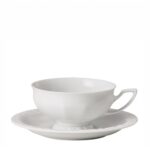 ROSENTHAL MARİA WHİTE/WEİSS TABAKLI ÇAY FİNCANI