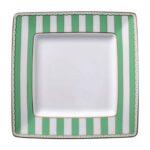 Noritake Carnivale Yeşil Porselen Kare Tabak