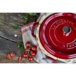 STAUB LA COCOTTE DÖKÜM TENCERE | KİRAZ | 24 CM | 3,7 L | YUVARLAK - Görsel 5
