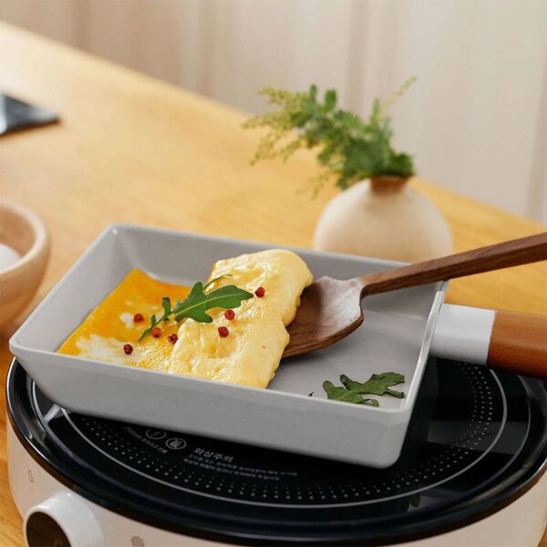 Neoflam FİKA ALÜMİNYUM DÖKÜM OMLET TAVA GRİ 15CM D-NEOG115
