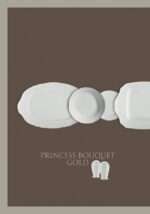 Noritake Princess Bouguet Gold 83 Parça Yemek Takımı - Görsel 3