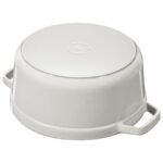 STAUB LA COCOTTE DÖKÜM TENCERE | TRÜF BEYAZI | 24 CM | 3,8 L | YUVARLAK - Görsel 4