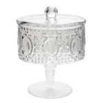 Baci Milano Baroque Rock Cake Mini Şekerlik Şeffaf
