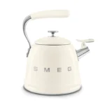 Smeg Ocak Üstü Islıklı Whistling Kettle Su Isıtıcısı Krem CKLW2001CR - Görsel 3