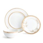 WEDGWOOD Vera Wang Lace Gold 51 Prç Yemek Takımı