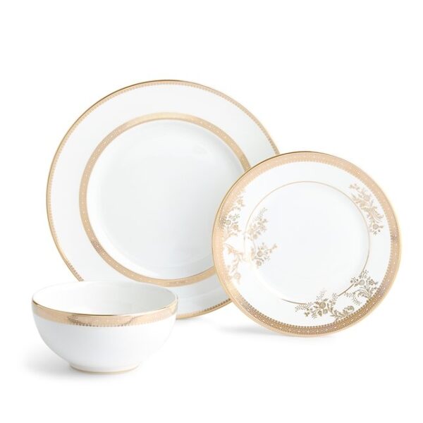 WEDGWOOD Vera Wang Lace Gold 51 Prç Yemek Takımı