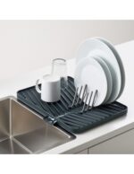 Joseph Joseph Flip-up™ Ayarlanabilir Bulaşıklık - Gri SKU 85139 - Görsel 2