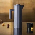 Alessi Plisse Isı Yalıtımlı Sürahi 1 Lt Gri - Görsel 3