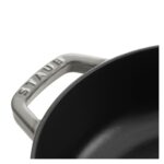 STAUB LA COCOTTE SOTE TENCERESİ CHİSTERA | DÖKÜM DEMİR | 28 CM | GRAFİT GRİ 405114700 - Görsel 4