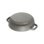 STAUB LA COCOTTE SOTE TENCERESİ CHİSTERA | DÖKÜM DEMİR | 28 CM | GRAFİT GRİ 405114700 - Görsel 5