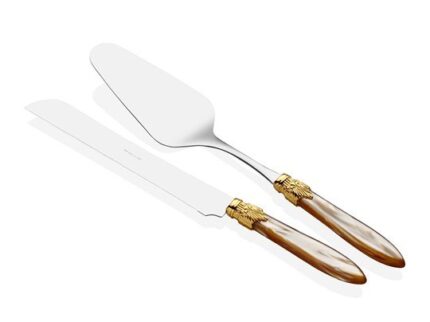 RİVADOSSİ LAURA RİNG ŞAMPANYA PASTA SERVİS SETİ