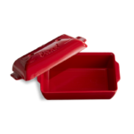 Emile Henry Fırın Kabı Ekmek Baton 28*14,5 cm Kırmızı 345504 - Görsel 2