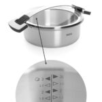 WOLL CONCEPT PRO ÇELİK SIĞ TENCERE 24CM D-WOLL824CO - Görsel 5
