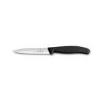 Victorinox 6.7733 10cm Siyah Tırtıklı Soyma Bıçağı