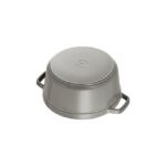 STAUB LA COCOTTE DÖKÜM TENCERE | GRAFİT GRİ | 24 CM | 3,7 L | YUVARLAK 405002460 - Görsel 4