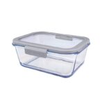Neoflam FİKA GLACE CAM SAKLAMA KABI 800ML GRİ