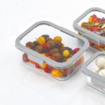 Neoflam FİKA GLACE CAM SAKLAMA KABI 1900ML GRİ - Görsel 3