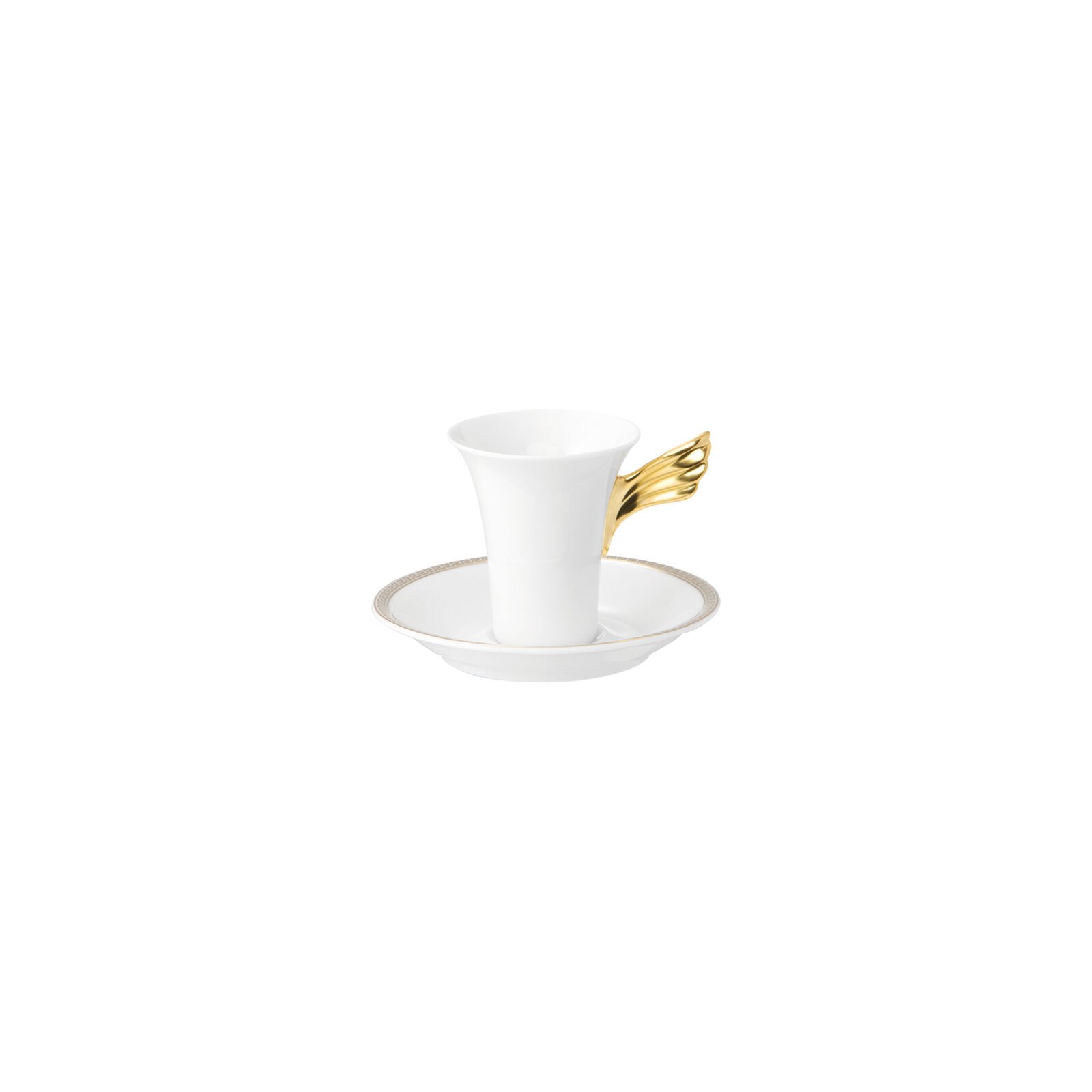19310-409950-14720_f25.jpg VERSACE MEDAILLON MEANDRE Tabaklı Kahve Fincanı - Görsel 1