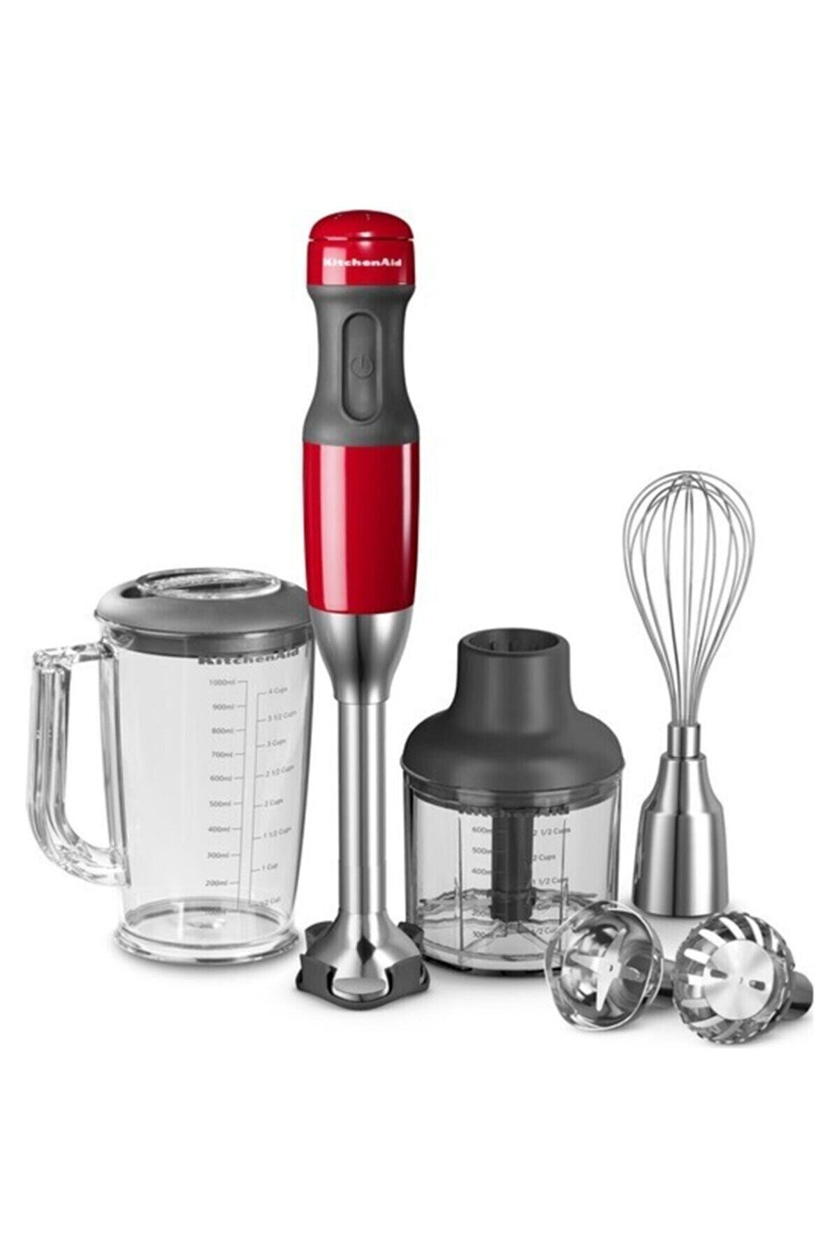1_org_zoom-3-1.jpg Kitchenaid 5khb2571eer Empire Red 5 Hızlı El Blender Seti - Görsel 1
