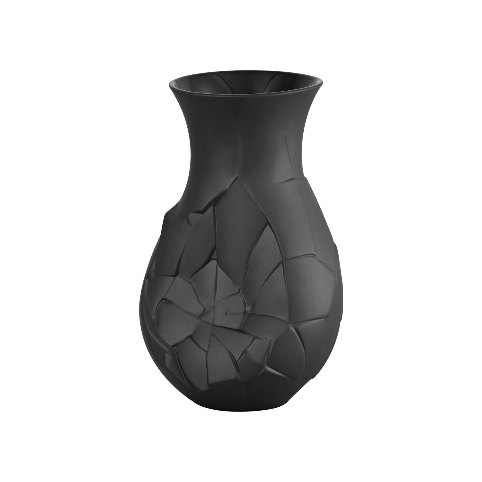 2-1-3.jpg ROSENTHAL PHASES SCHWARZ Vase 26 cm - Görsel 1