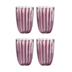 Guzzini Dolce Vita 4'lü Bardak 470 ml Mor