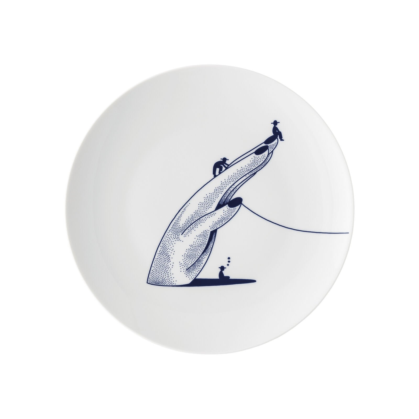 2-6.jpg ROSENTHAL FAR, FAR, CLOSER FAR, FAR, CLOSER M1 26 cm Servis Tabağı - Görsel 1