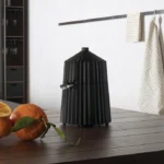 Alessi Plisse Narenciye Sıkacağı Siyah