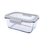 Neoflam FİKA GLACE CAM SAKLAMA KABI 1200ML GRİ