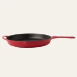 POT ART Magma Düz Döküm Tava 28 cm Parlak Kırmızı - Görsel 3