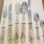 VALSADO Chrıstof  Gold 87 Prç Çatal Kaşık Bıçak Set