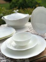 WANELLİ Tiffany Sade 60 Parça YEMEK TAKIMI (12 KİŞİLİK) - Görsel 2
