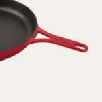 POT ART Magma Düz Döküm Tava 28 cm Parlak Kırmızı - Görsel 2