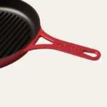 POT ART Magma Izgara Döküm Tava 28 cm Parlak Kırmızı - Görsel 3