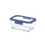 Neoflam FİKA GLACE CAM SAKLAMA KABI 460ML MAVİ
