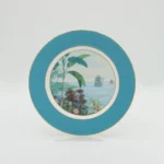 Roy Kirkham Blenheım Palace Indian Room Mavi 22 cm Pasta Tabağı