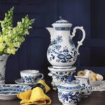 HUTSCHENREUTHER Blau Zwiebelmuster 51 Parça - Görsel 3