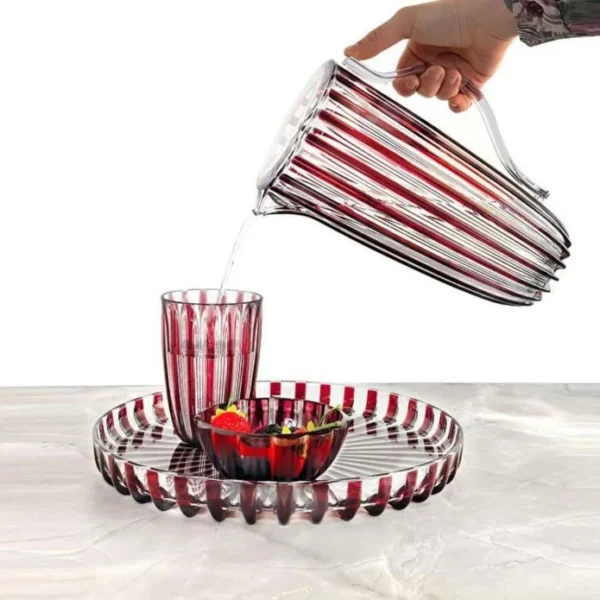 Guzzini Dolce Vita Meşrubat Bardağı 470 ml Kırmızı