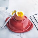 Emile Henry Yumurta/Fırın Kabı Yumurta 11 cm Burgundy -348409 - Görsel 2