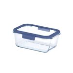 Neoflam FİKA GLACE CAM SAKLAMA KABI 800ML MAVİ