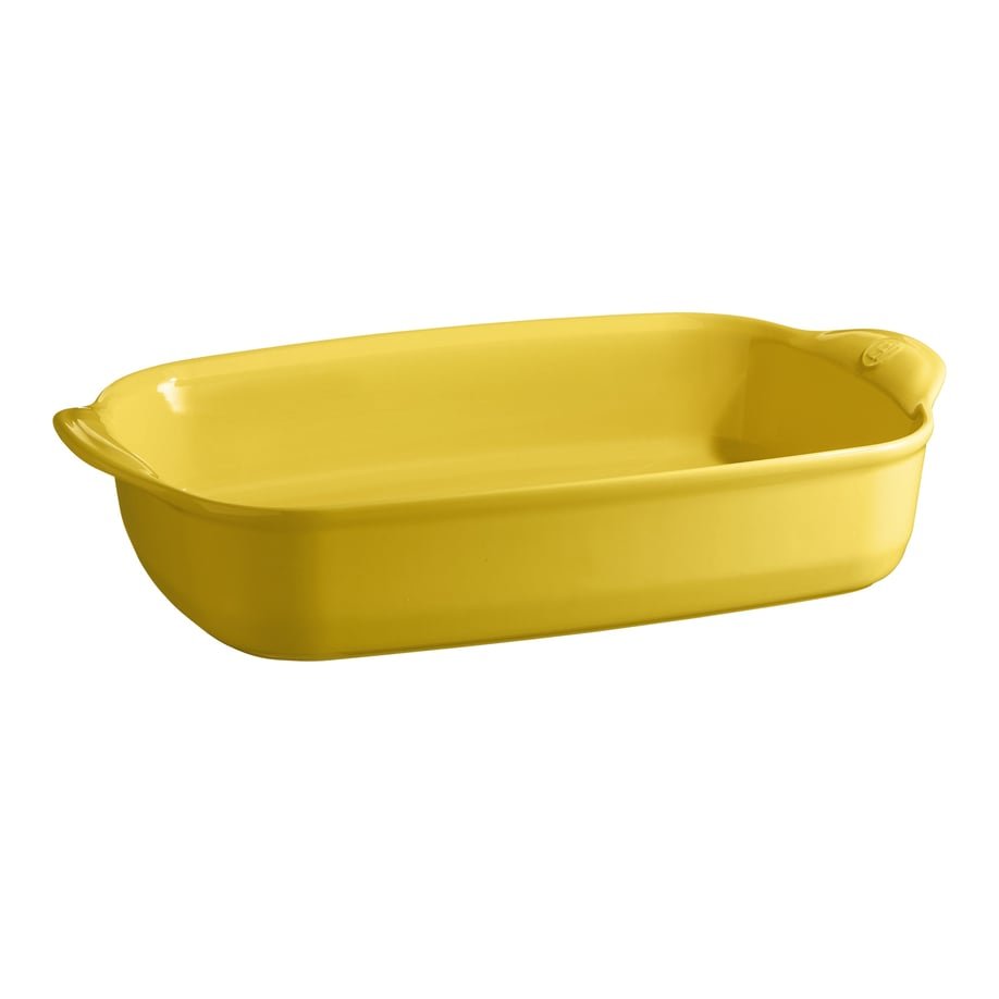 23-14.jpg Emile Henry Fırın Kabı Dikdörtgen 42 x 28 cm Sarı/Provence Yellow -349654(EH909654) - Görsel 1