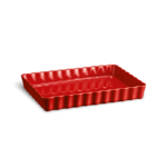 Emile Henry Tart ,Börek,Fırın Kabı Dikdörtgen 34*24 cm Kırmızı 346038