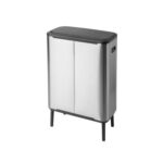 BRABANTİA BO FPP MATT STEEL HI DOKUNMATİK ÇÖP KUTUSU 60L 130267 - Görsel 4