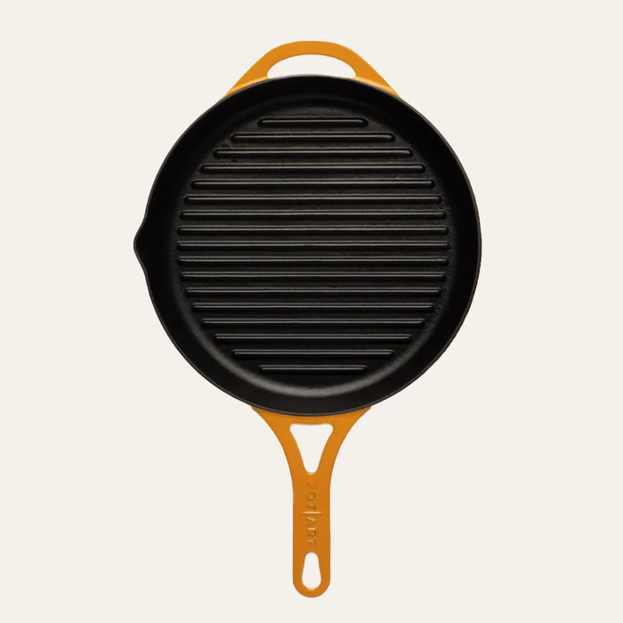 26-2.webp POT ART Sunset Izgara Döküm Tava 28 cm Parlak Sarı - Görsel 1